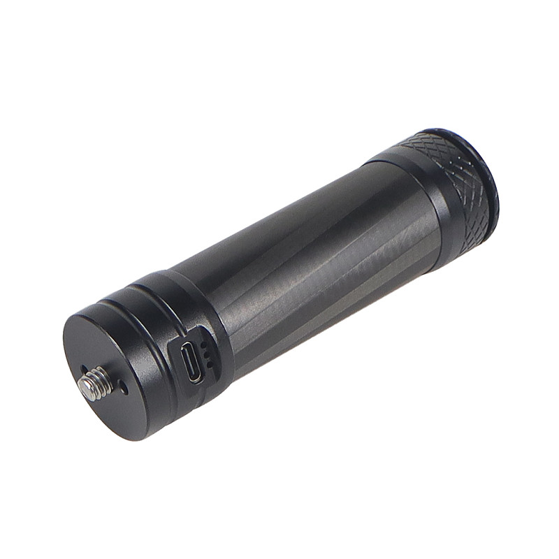 Power bank Carbon Fiber Selfie Extension Rod With 1/4 Arri Positioning Screw Hole 22.5W TYPE-C Fast Charging for GOPRO13/DJI OSMO 360 ACTION 5PRO Insta360 X4