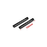 2 pcs 15mm Focusing Tube Aluminum Alloy DSLR Camera Accessories Photography Guide Pipe Clamp Camera Cage Kit 1/4 Hole Extension