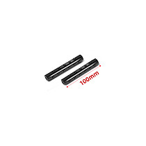 2 pcs 15mm Focusing Tube Aluminum Alloy DSLR Camera Accessories Photography Guide Pipe Clamp Camera Cage Kit 1/4 Hole Extension