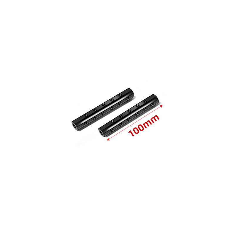 2 pcs 15mm Focusing Tube Aluminum Alloy DSLR Camera Accessories Photography Guide Pipe Clamp Camera Cage Kit 1/4 Hole Extension