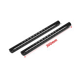 2 pcs 15mm Focusing Tube Aluminum Alloy DSLR Camera Accessories Photography Guide Pipe Clamp Camera Cage Kit 1/4 Hole Extension