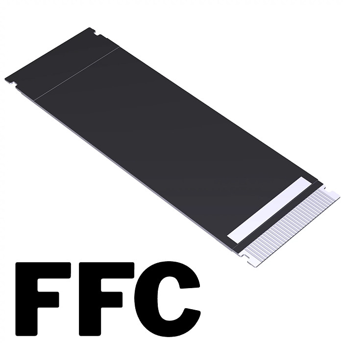 PCIe 4.0 x16 FFC Graphics Card Extension Cable Support Motherboard Bifurcation PCI-E 4.0 x4x8 gen4 256G/bps GPU Extension Cable