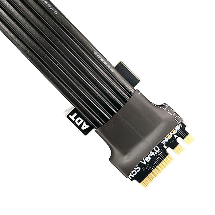 PCIe 4.0 x1 gen4 For M.2 WiFi A.E key to M.2 Key M NVME Extension Cable for M2 NVME SSD Adapter Signal Connection Cable 8G/bps