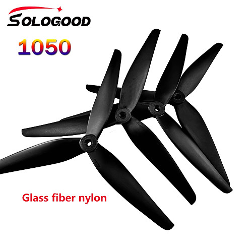 SoloGood 1050 10X5X3 3 Paddle Glass Fiber Nylon Propeller for Multirotor 10  FPV Cinelifter Drone Quadcopter