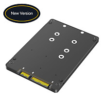 For Dual M.2 B Key/B&M Key SSD to 2.5  SATA III With Plastic Enclosure Support NGFF M.2 Key B SATA-bus SSD