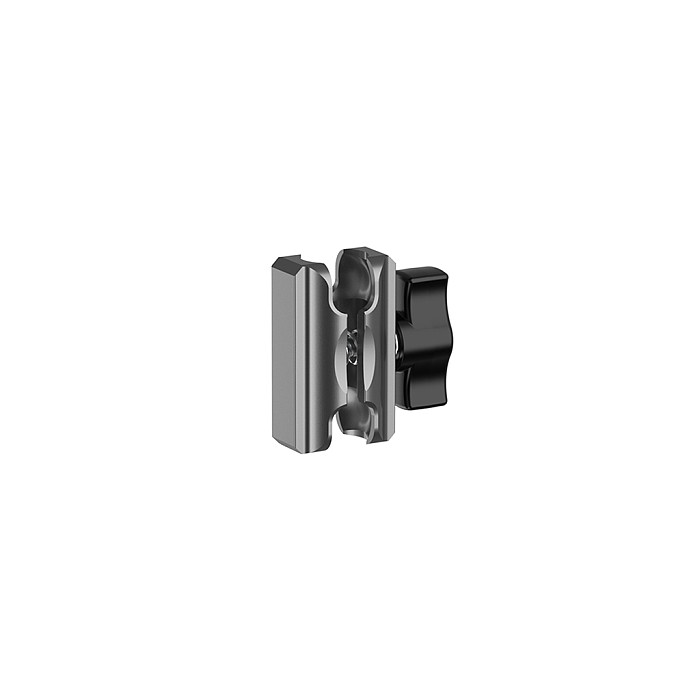 Motorcycle Riding Bracket Metal Clamp Arm Dual Clamp Suitable For 25mm 1 inch Ball Head Aluminum Alloy Universal Joint Rod Strong Clamp