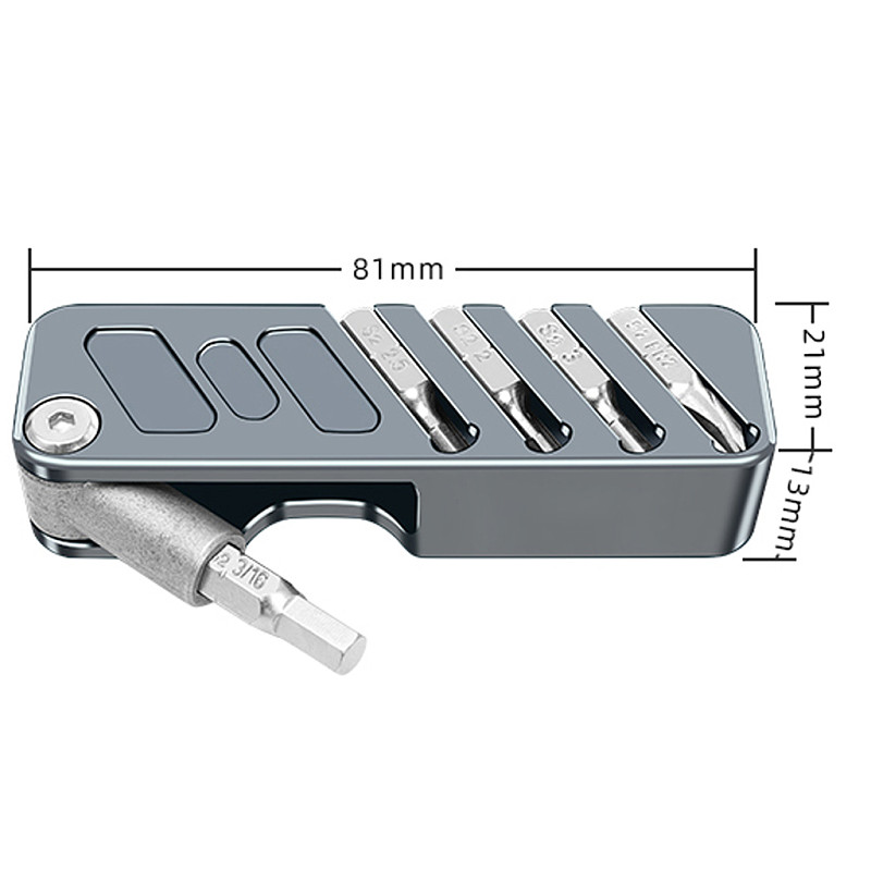  Multi functional wrench folding hexagonal 90° bending set 3/16 imperial hexagonal metric plum blossom 2 3 4 5mm wrench