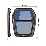 STARTRC Camera Lens Filter CPL UV Natural Night Filter Aluminum alloy Clip-on Filters Lens Protector For DJI Air 3S Accessories