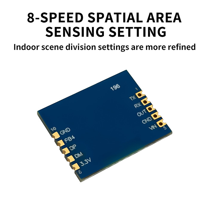 24G Human Presence Radar Sensing Module HLK-LD2401 Millimeter Wave Radar Sensor Support Bluetooth-compatible