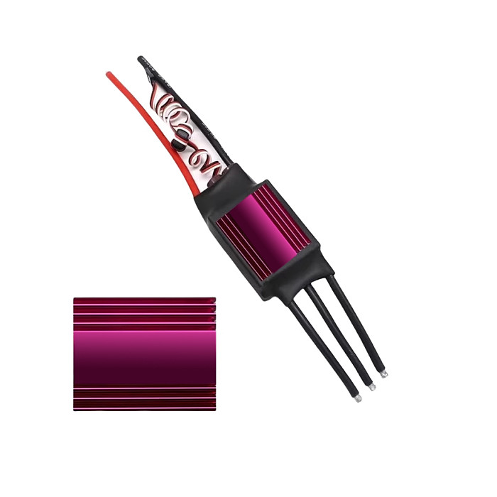 80A 120A 200A Bidirectional Brushless ESC for Remote Control Car Boat Pneumatic Underwater Propeller