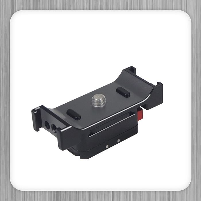 Aluminum Alloy X4/X3 Quick L Bracket For Horizontal And Vertical Shooting Sports Panoramic Camera Adapter Accessories For DJI OSMO 360 Insta360 X6/X5/X4/3/2