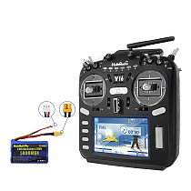 HelloRadio V16 MAX PRO ELRS Multi Protocol Transmitter Remote Control Support EDGETX OPENTX FPV High-Frequency Head Touch Screen