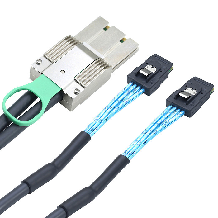 PCIE MINI SAS SFF-8088 8X I/O 68P to 2 SAS 8087 36P 4X PCI Express Connection Cable