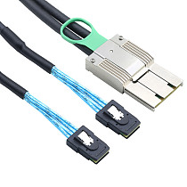 PCIE MINI SAS SFF-8088 8X I/O 68P to 2 SAS 8087 36P 4X PCI Express Connection Cable