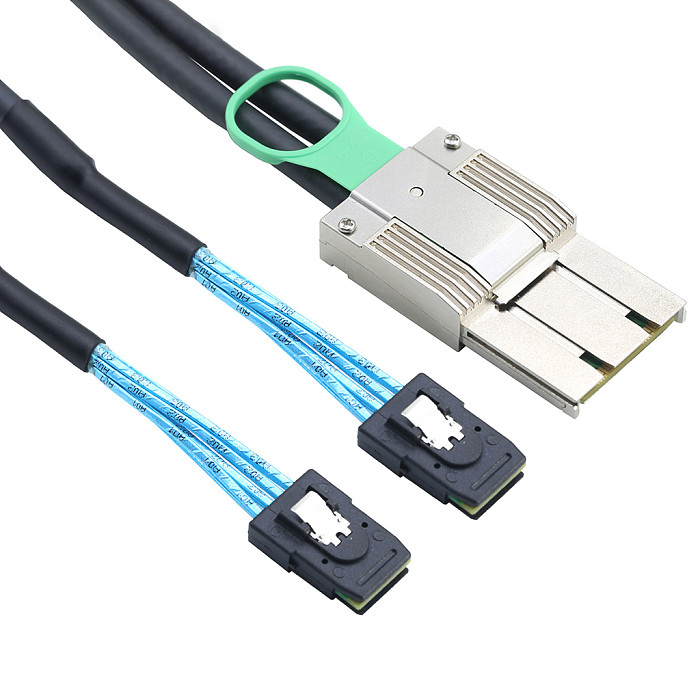 PCIE MINI SAS SFF-8088 8X I/O 68P to 2 SAS 8087 36P 4X PCI Express Connection Cable