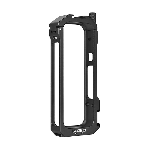 For Insta360X4 Camera Cage Aluminum Alloy Protective Frame With Cold Shoe Mount For Action Camera Accessories