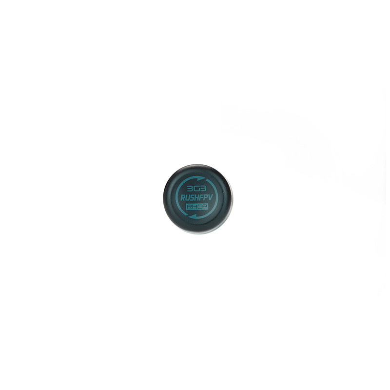 RUSHFPV 3.3GHz 2W VTX with RHCP SMA Circular Polarized Antenna Supports IRC Tramp Protocol for RC FPV Long Range Drone