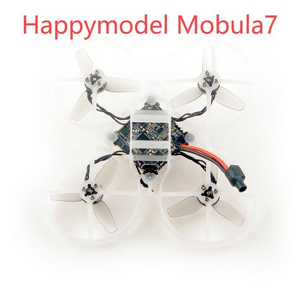 Happymodel Mobula7 Freestyle BNF 5.8G HDZero VTX AIO5 RS0802 KV25000 Brushless Motors 75mm Ultralight FPV Whoop Drone