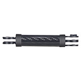 15mm Carbon Fiber Aluminum Alloy Two Card To Three Card Extension Rod Helmet Fixed Seat Adapter for GOPRO13/ DJI Osmo Action All Series