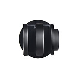 15mm Carbon Fiber Aluminum Alloy Two Card To Three Card Extension Rod Helmet Fixed Seat Adapter for GOPRO13/ DJI Osmo Action All Series