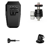 Motorcycle Windshield Clip Aluminum Alloy Mount for GoPro Hero 13 12 11 Insta 360 X3 for DJI Osmo Action 5 4 Camera Accessories