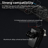 Motorcycle Windshield Clip Aluminum Alloy Mount for GoPro Hero 13 12 11 Insta 360 X3 for DJI Osmo Action 5 4 Camera Accessories