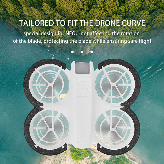 For DJI NEO Propeller Guard Protector Bumper Ring Anti-Collision Strip Protection Cover Drone Accessories