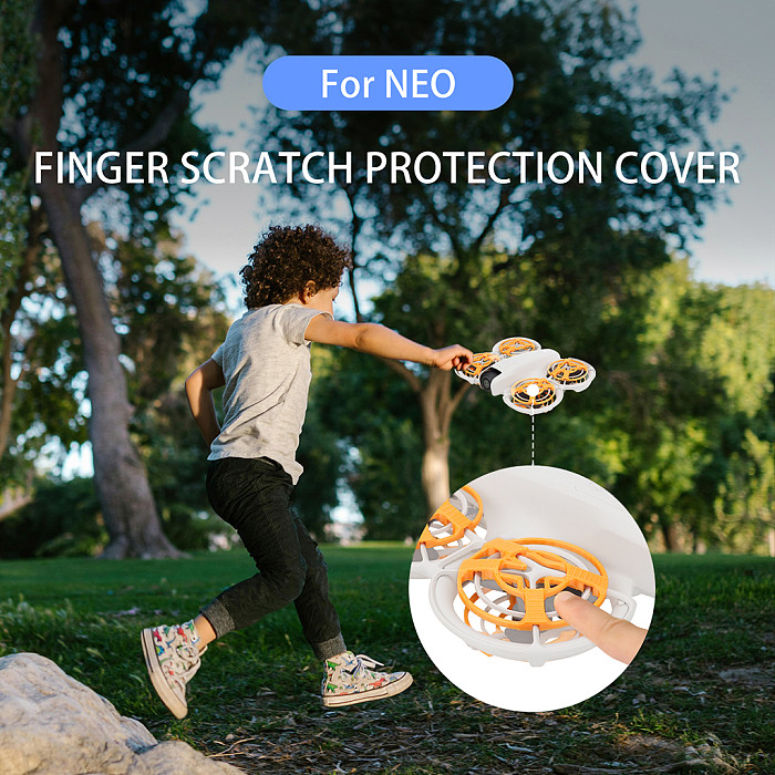 For DJI NEO Drone Landing Anti Finger Scratch Protective Upper/Lower Cover Plastic