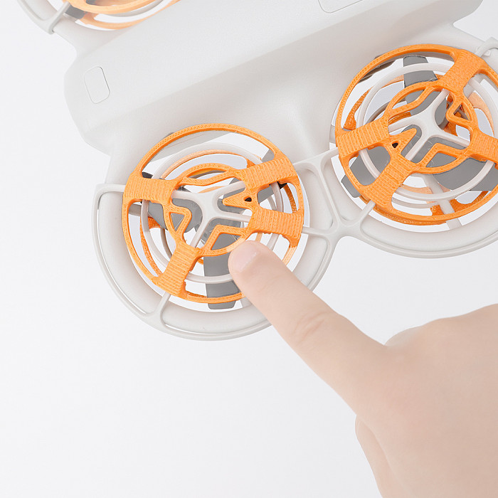 For DJI NEO Drone Landing Anti Finger Scratch Protective Upper/Lower Cover Plastic