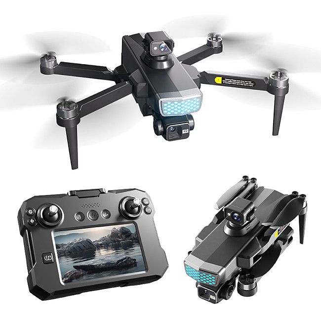 Armor2 5.6-inchTouch Screen Obstacle Avoidance RC Drone Three-axis Anti Shake Gimbal GPS Positioning High-definition Aerial Remote Control Aircraft With Battery