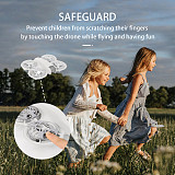 For DJI NEO Drone Landing Anti Finger Scratch Protective Upper/Lower Cover Plastic