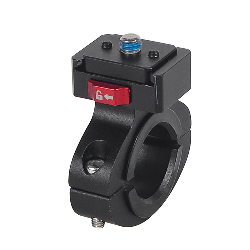 Quick Release Plate Bicycle Handlebar Clip Mount 1/4 Arri Screw Positioning Fast Install Switch for Insta360/GOPRO13/DJI Osmo Action 5pro