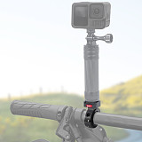Quick Release Plate Bicycle Handlebar Clip Mount 1/4 Arri Screw Positioning Fast Install Switch for Insta360/GOPRO13/DJI Osmo Action 5pro