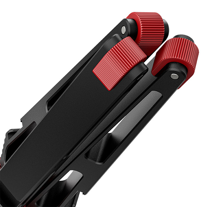 Aluminum Alloy Multifunctional Tripod Camera Universal 1/4 Threaded Interface For Mobile Live Streaming Vlog Portable Desktop Portable Tripod