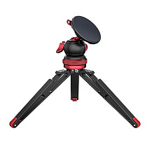 Tripod Multi Functional Universal Gimbal Mobile Live Streaming Magnetic Portable Vlog Aluminum Alloy 1/4 Screw Interface Camera Small Tripod
