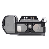 Camera Cage Rig 1/4  Expansion Holes 3/8  Arri Positioning Hole Cold Shoe Mount for Nikon Z5/Z6/Z7/Z6II/Z7II/Z6III ﻿