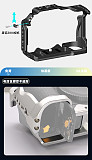 Camera Cage Rig 1/4  Expansion Holes 3/8  Arri Positioning Hole Cold Shoe Mount for Nikon Z5/Z6/Z7/Z6II/Z7II/Z6III ﻿