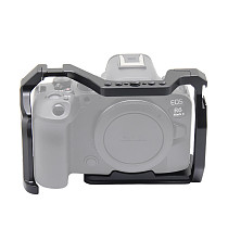 R5markII Camera Cage Cold Shoe Mount Light Holder 1/4 3/8 Thread for Canon EOS R5II R5 R5C R6 R6II DSLR Camera Protective Frame