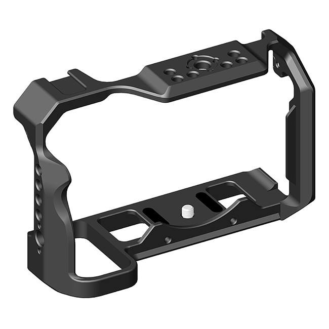 Camera Cage Rig 1/4  Expansion Holes 3/8  Arri Positioning Hole Cold Shoe Mount for Nikon Z5/Z6/Z7/Z6II/Z7II/Z6III ﻿