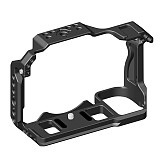 Camera Cage Rig 1/4  Expansion Holes 3/8  Arri Positioning Hole Cold Shoe Mount for Nikon Z5/Z6/Z7/Z6II/Z7II/Z6III ﻿