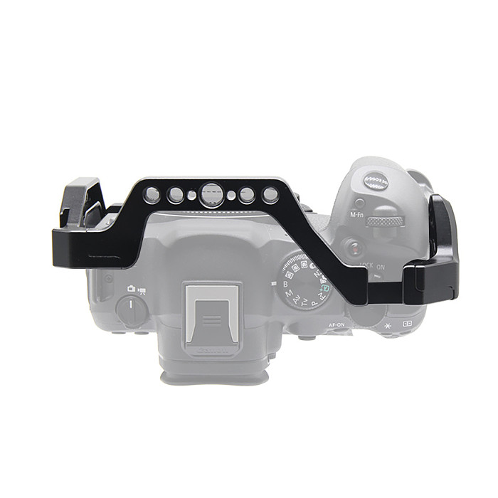 R5markII Camera Cage Cold Shoe Mount Light Holder 1/4 3/8 Thread for Canon EOS R5II R5 R5C R6 R6II DSLR Camera Protective Frame
