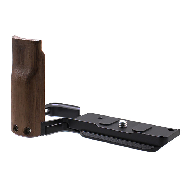 Quick Release Cage For Sony ZV-E10II Camera Cage M2 Wooden Handle Quick Release Plate L-Shaped Accessories Metal Base