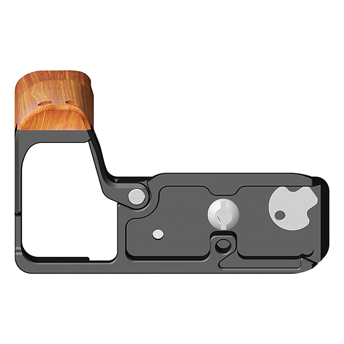 Quick Release Cage For Sony ZV-E10II Camera Cage M2 Wooden Handle Quick Release Plate L-Shaped Accessories Metal Base