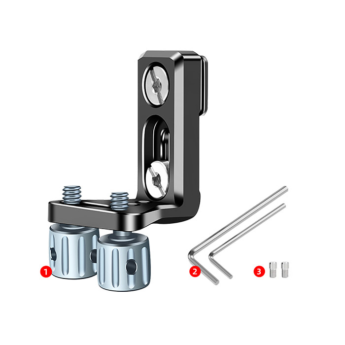 Universal Multi Interface Transmission Transmitter Photography Bracket Cold Boots Quick Disassembly For DJI For 1/4 DSLR camera Cage 