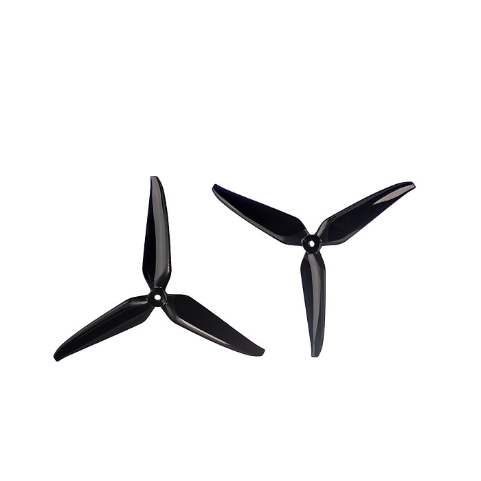 2Pairs Gemfan 7140 3-Blades CW CCW Propeller Glass Fiber Nylon Paddle 5mm Hole for Multirotor RC Drones 7inch 7 
