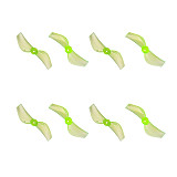 4Pairs (4CW+4CCW) Gemfan 35mmS-3 3-Blade 35mmS-2 2-Blade 35mm PC Propeller 1mm Hole for FPV Tinywhoops DIY Parts
