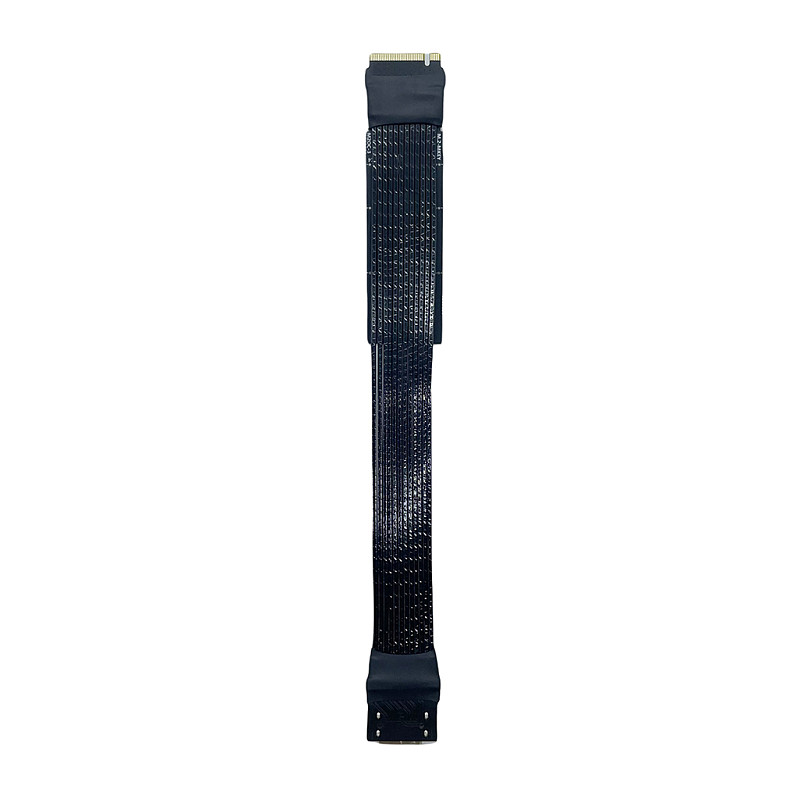 M. 2-to-Oculink Extension Cable NVME to 8611 \ 8612 Adapter Cable PCIE 4.0 X4 gen4 Silver Plated Cable External Graphics Card Dock