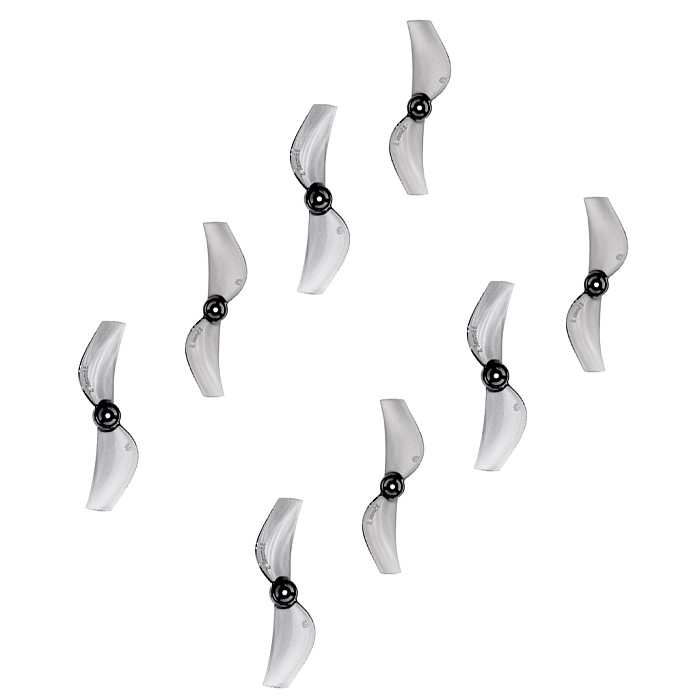 4Pairs (4CW+4CCW) Gemfan 35mmS-3 3-Blade 35mmS-2 2-Blade 35mm PC Propeller 1mm Hole for FPV Tinywhoops DIY Parts