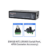 Serial Port RS232 / RS485 to WiFi Bluetooth-Compatible Device Server Converter Elfin-EW40B EW41B EW42B Elfin-EW40B-0 EW41B-0 EW42B-0 Support TCP/IP Data Converter Transfer
