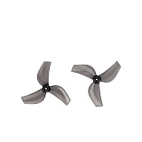 4Pairs (4CW+4CCW) Gemfan 35mmS-3 3-Blade 35mmS-2 2-Blade 35mm PC Propeller 1mm Hole for FPV Tinywhoops DIY Parts